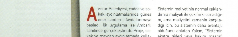 Avcılar Belediyesi’nde Örnek Uygulama